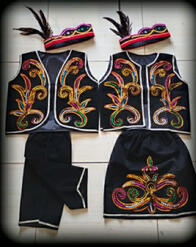 Dayak (dewasa &amp; anak)